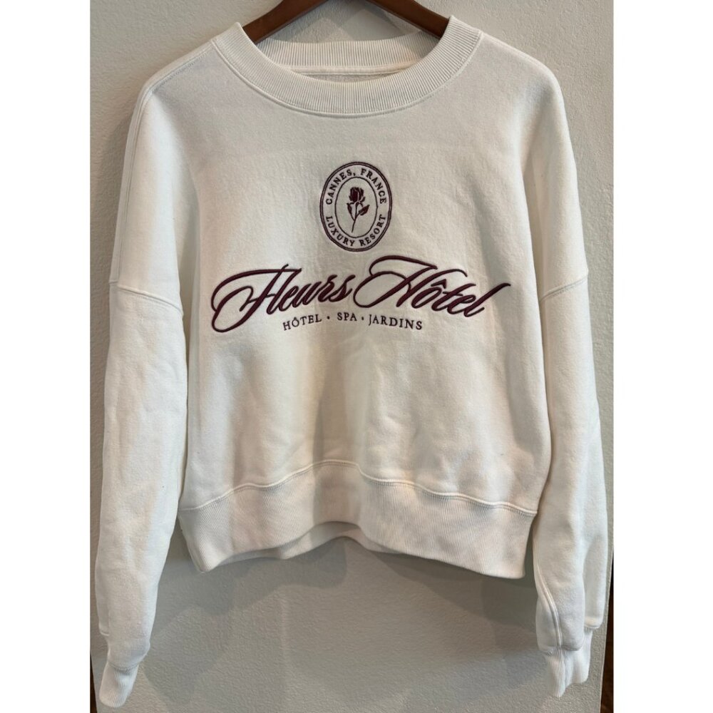 Abercrombie & Fitch Cannes France Hewes Hotel Graphic Sweatshirt – Medium